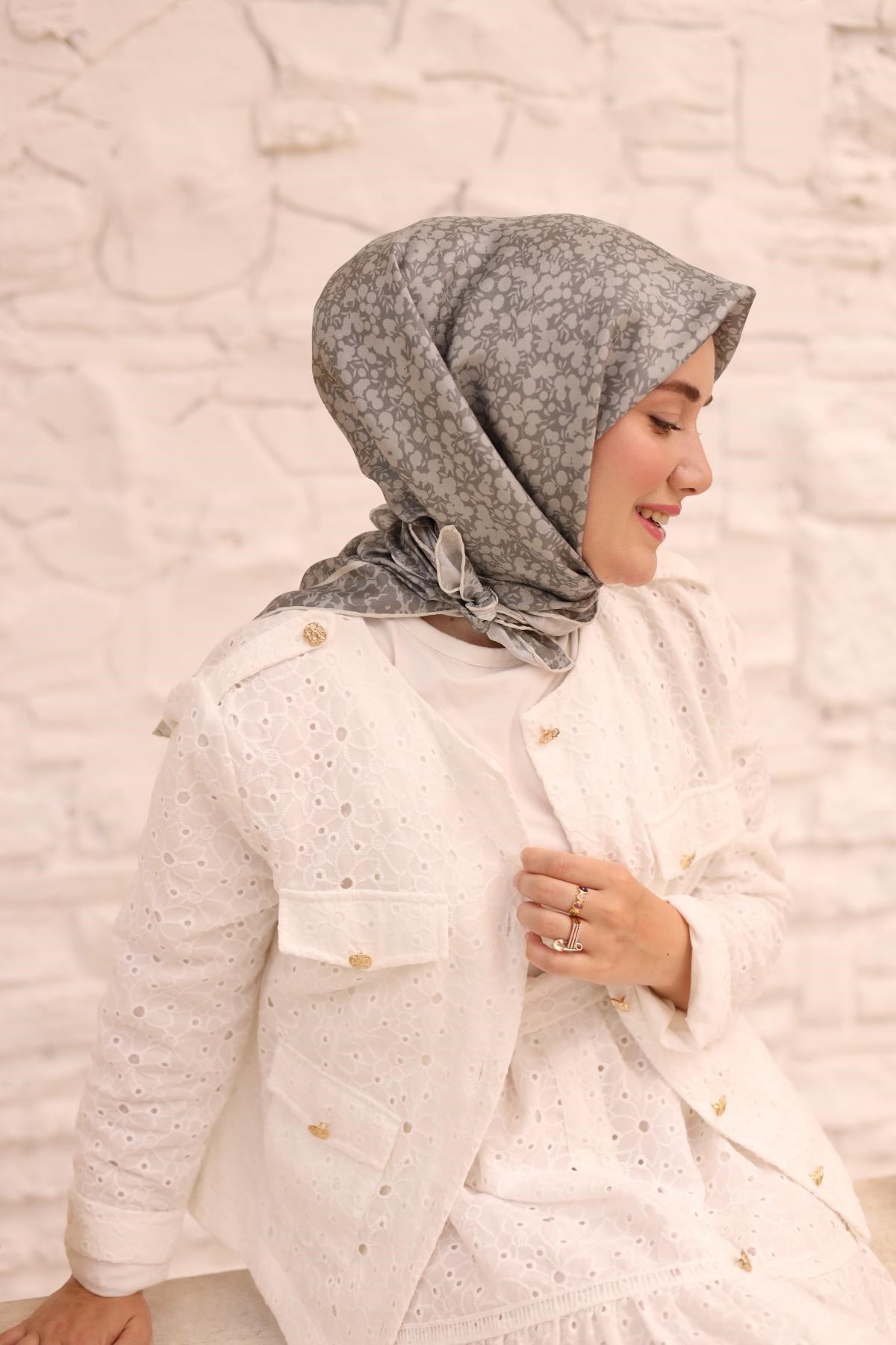 Silk Home Twill İpek Eşarp 11435-08