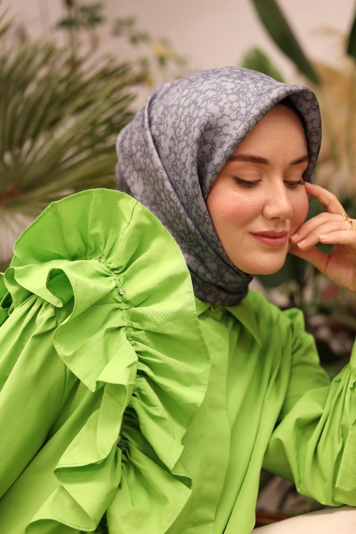 Silk Home Twill İpek Eşarp 11435-10