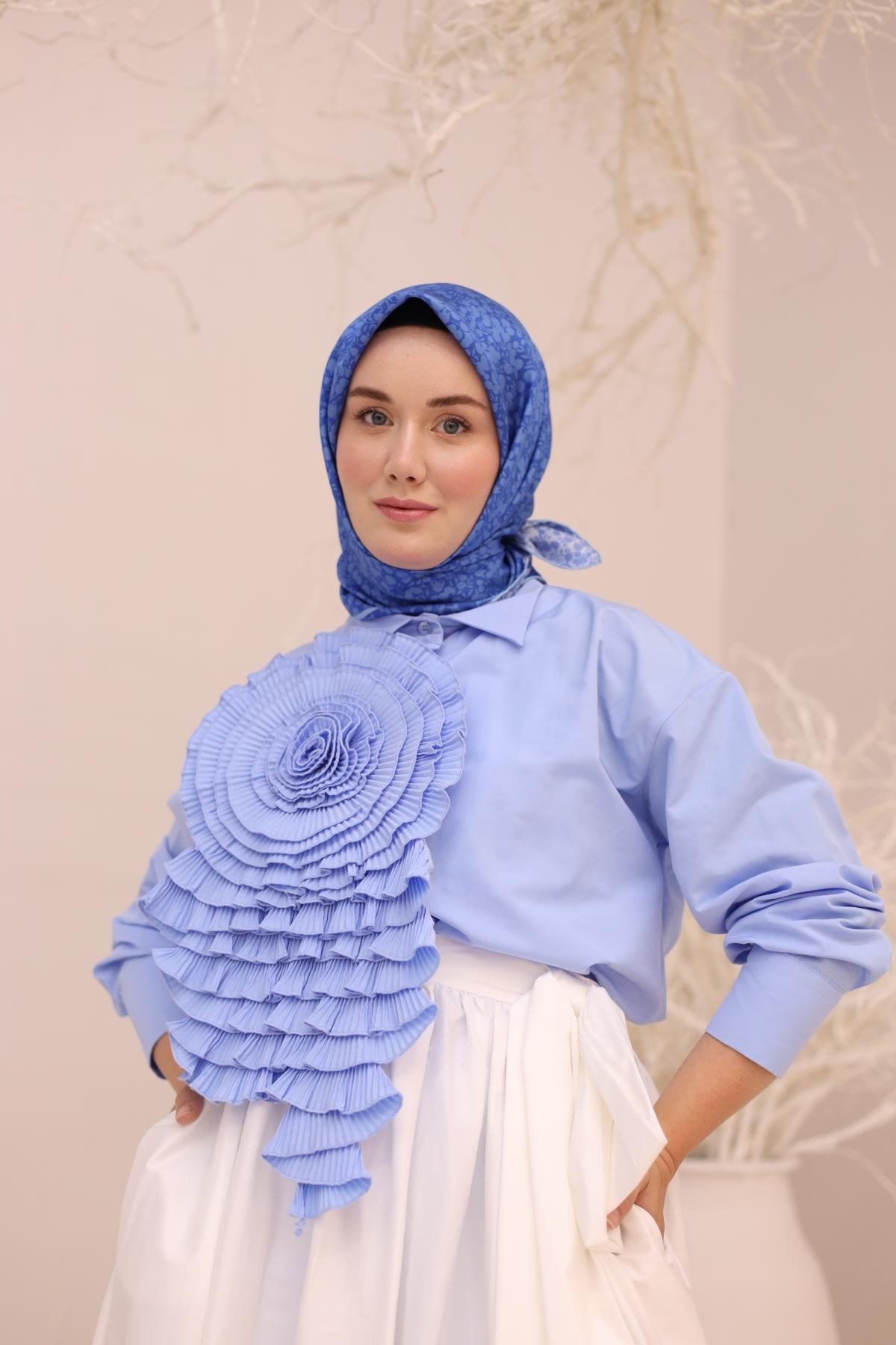 Silk Home Twill İpek Eşarp 11435-11