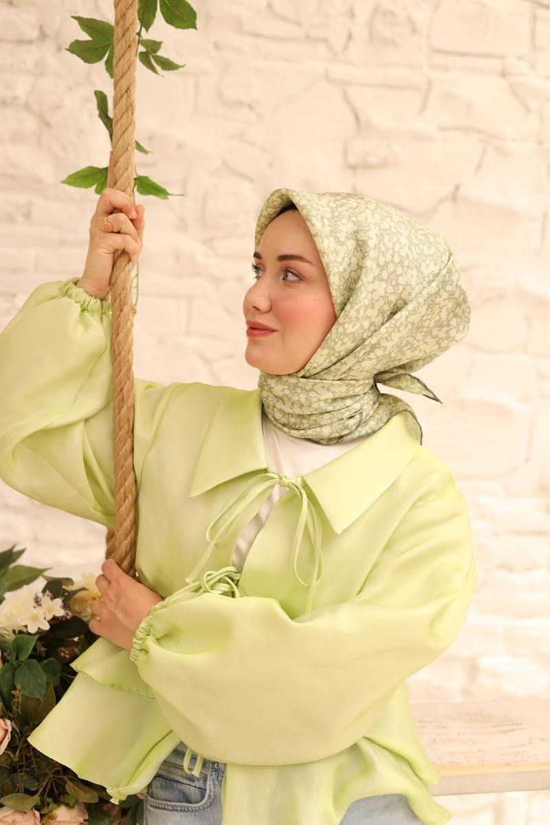 Silk Home Twill İpek Eşarp 11435-27