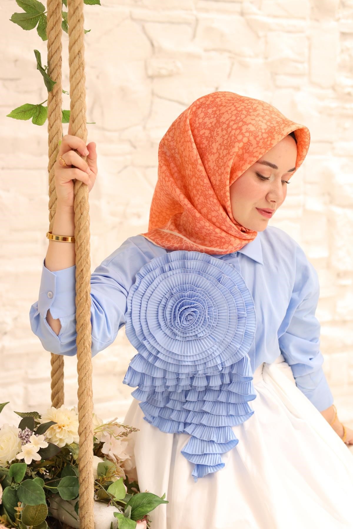 Silk Home Twill İpek Eşarp 11435-30