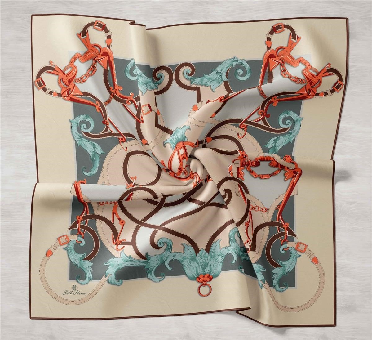 Silk Home Twill İpek Eşarp 11436-07