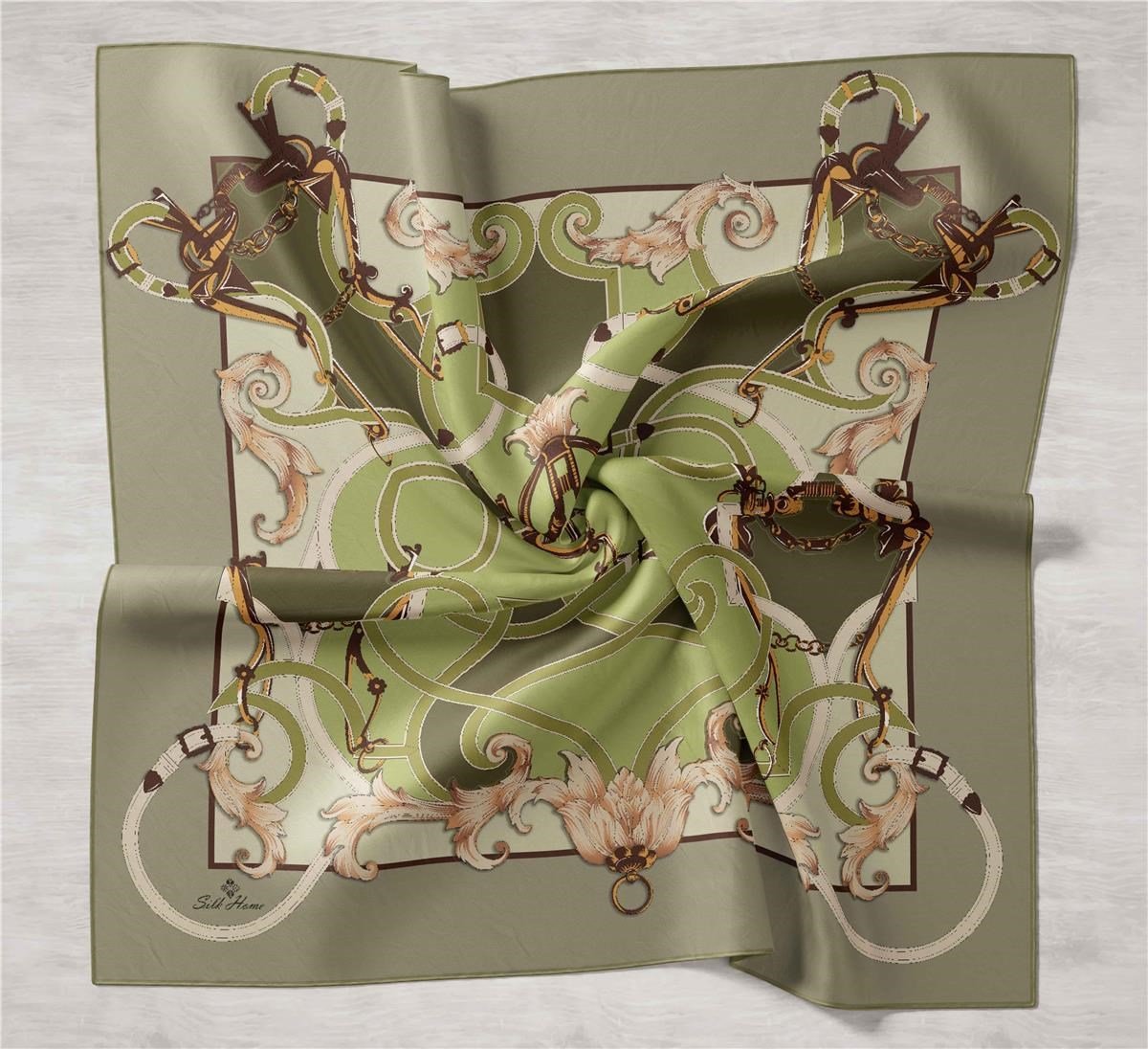 Silk Home Twill İpek Eşarp 11436-14