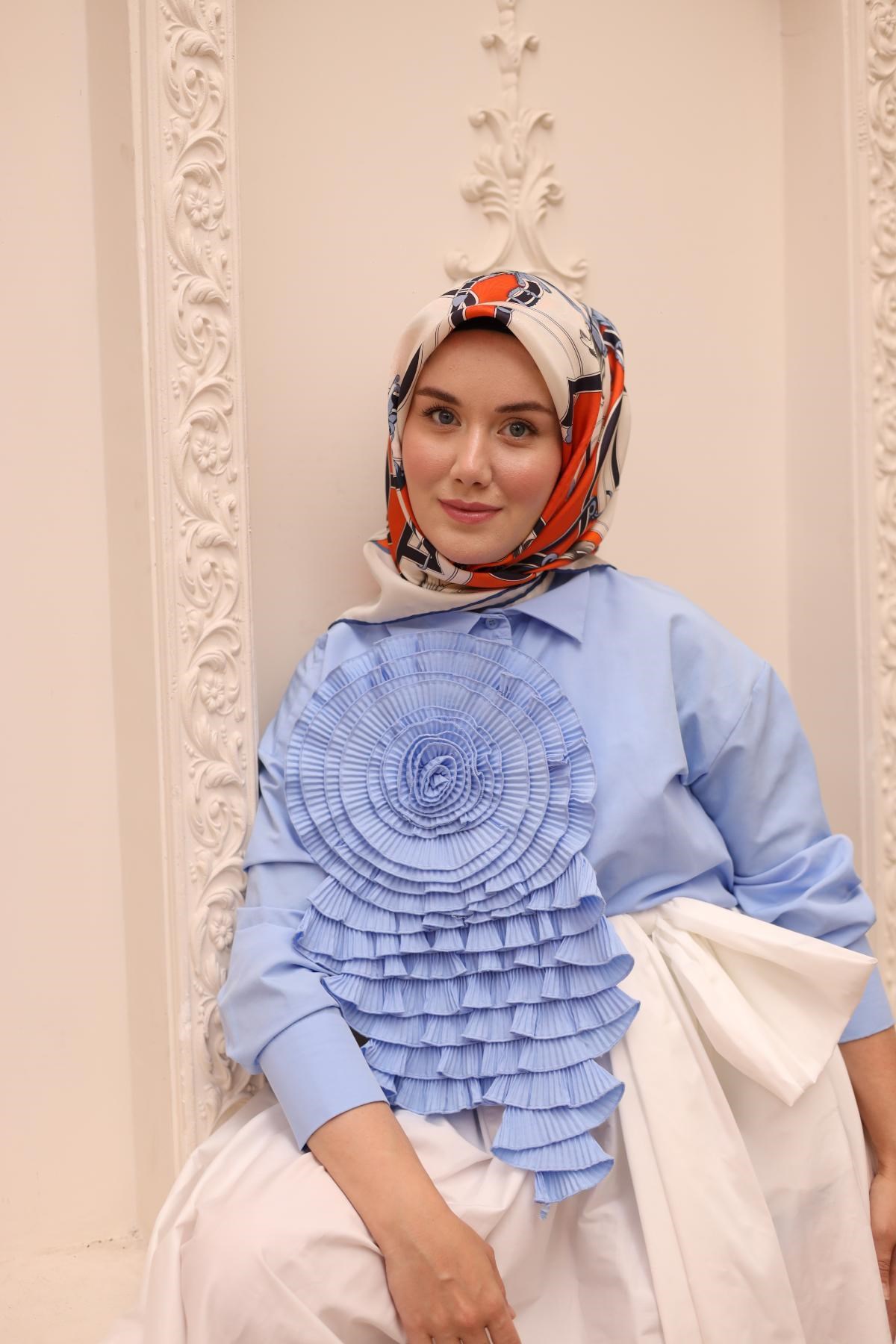 Silk Home Twill İpek Eşarp 11436-15