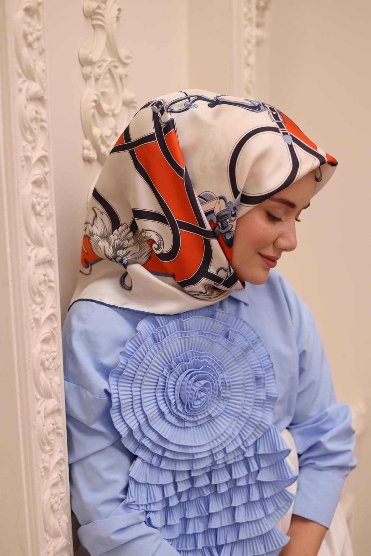 Silk Home Twill İpek Eşarp 11436-15