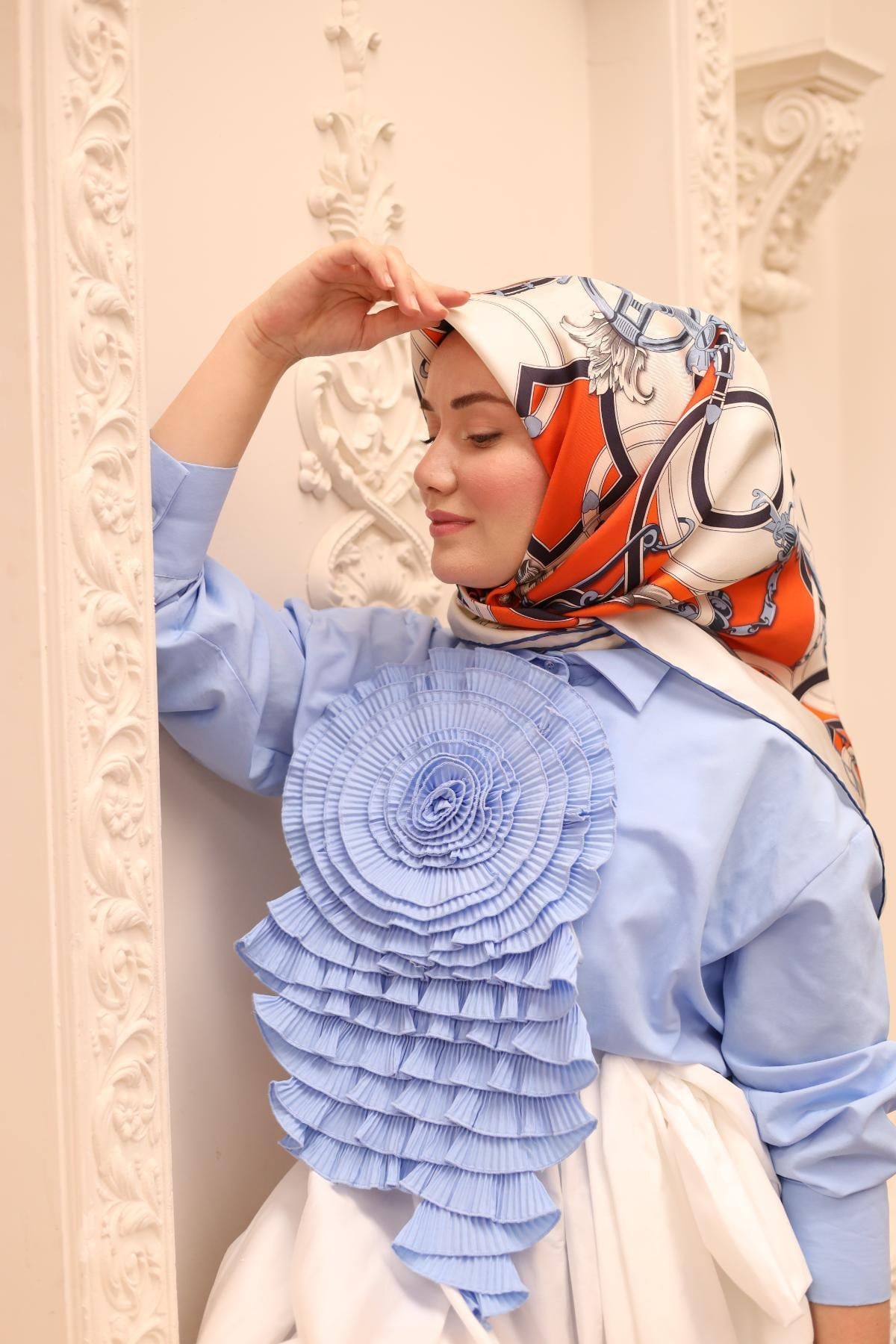 Silk Home Twill İpek Eşarp 11436-15