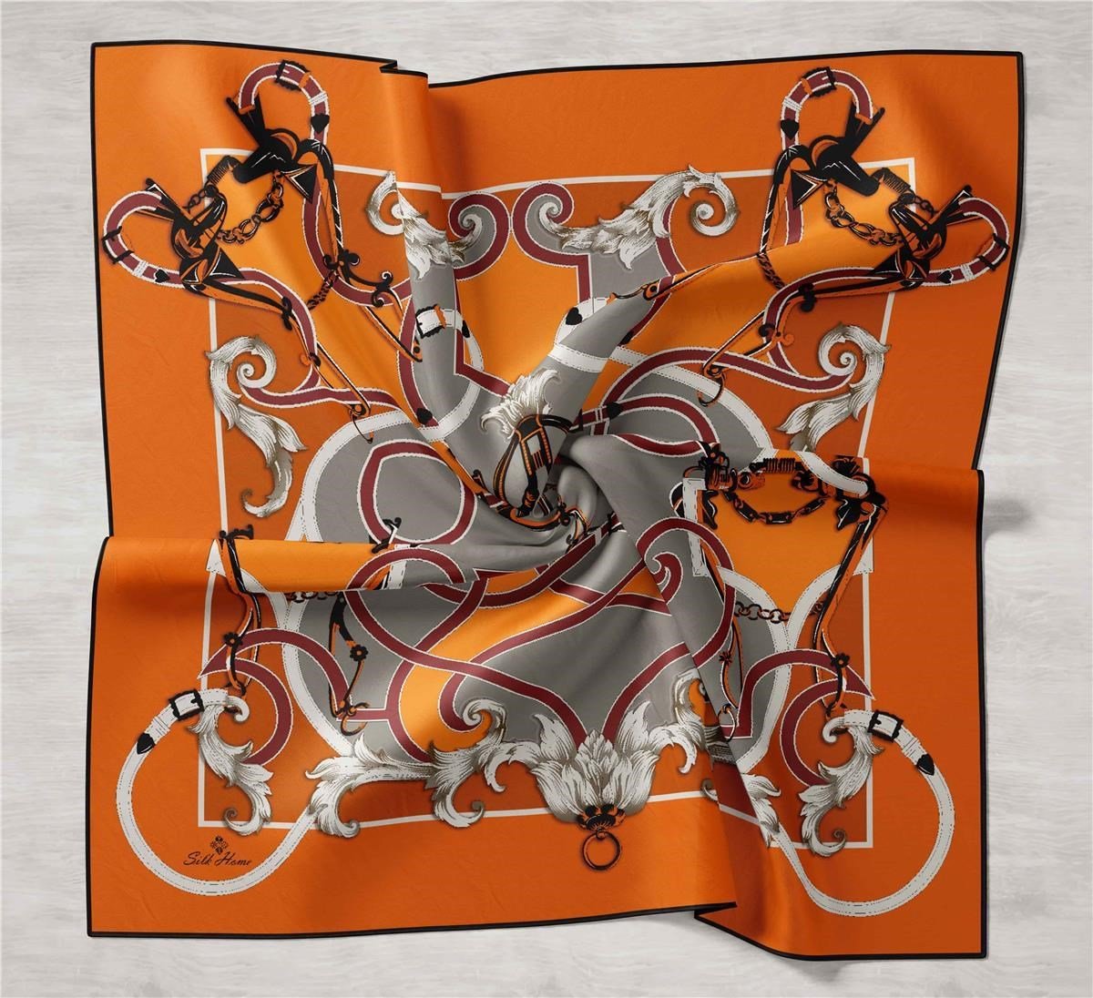 Silk Home Twill İpek Eşarp 11436-17