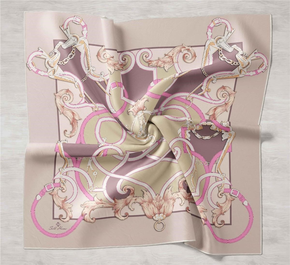 Silk Home Twill İpek Eşarp 11436-23