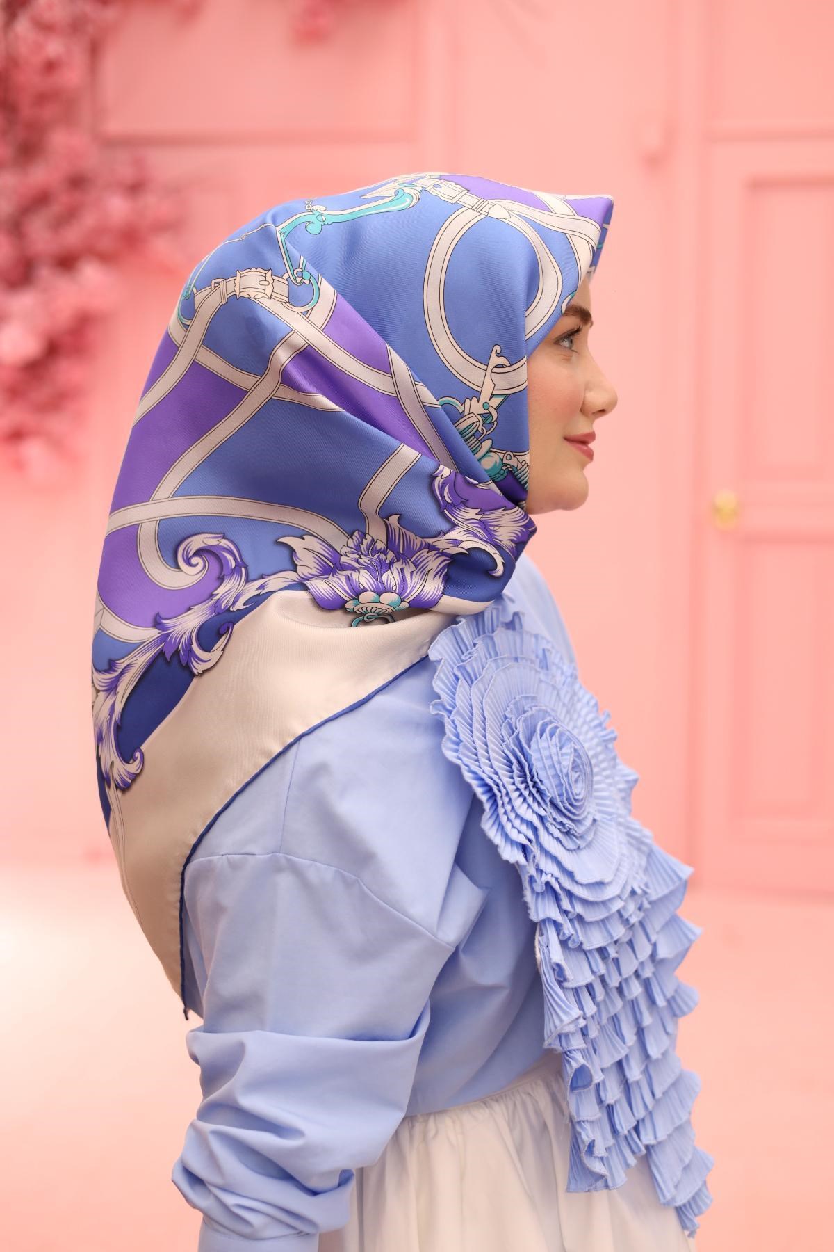 Silk Home Twill İpek Eşarp 11436-27