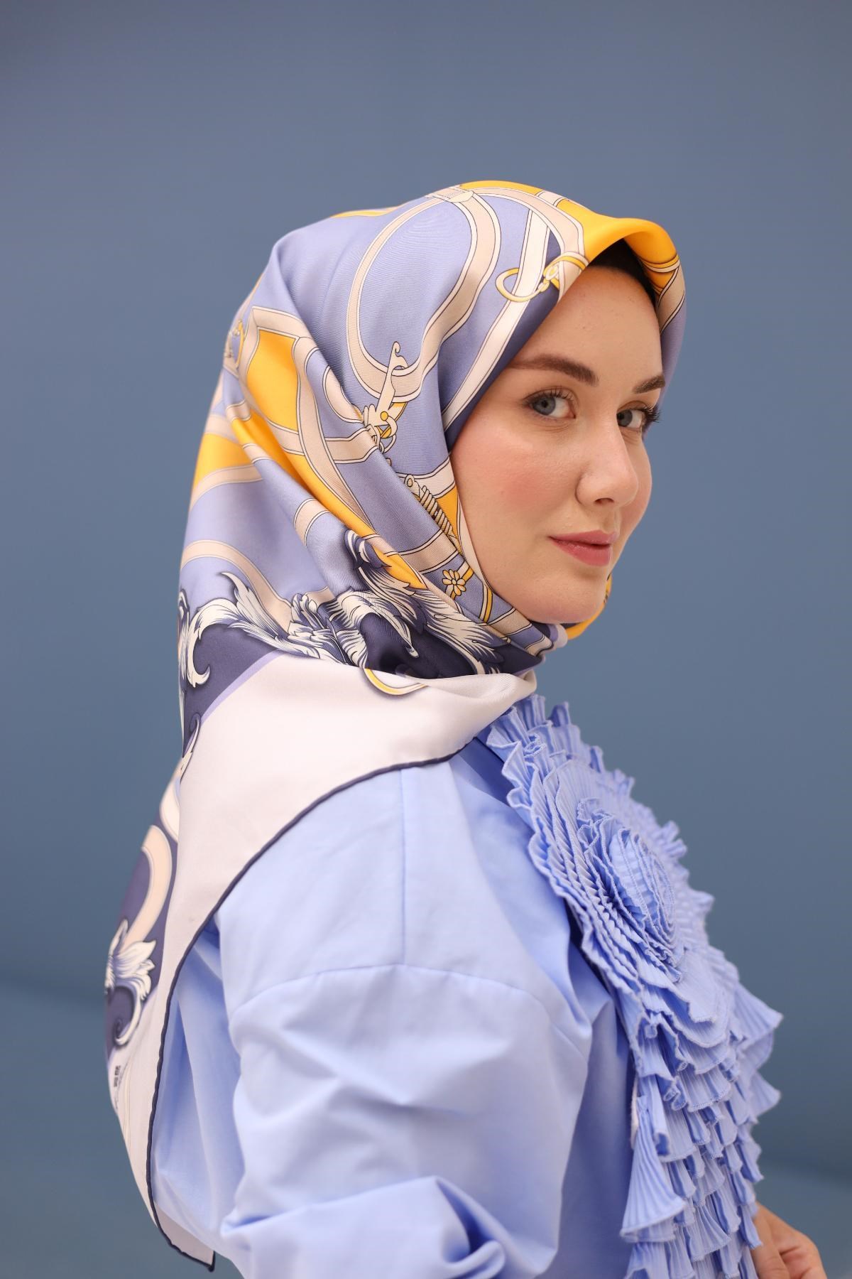 Silk Home Twill İpek Eşarp 11436-34