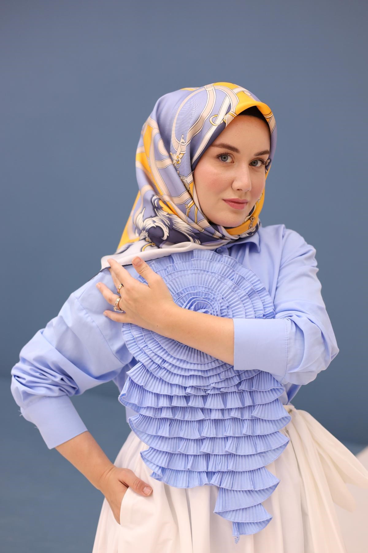Silk Home Twill İpek Eşarp 11436-34