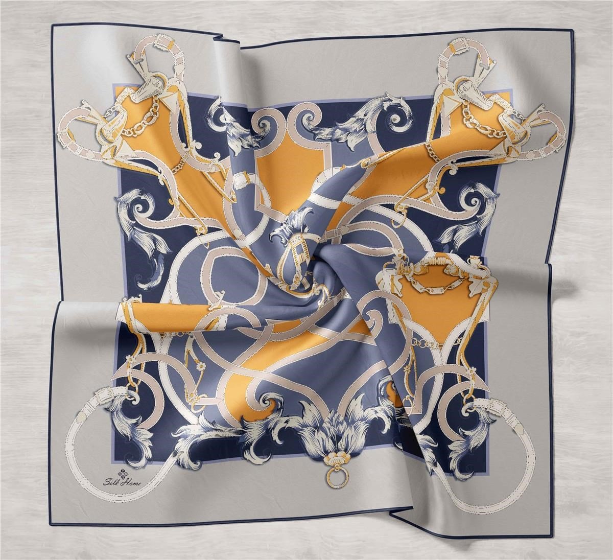 Silk Home Twill İpek Eşarp 11436-34