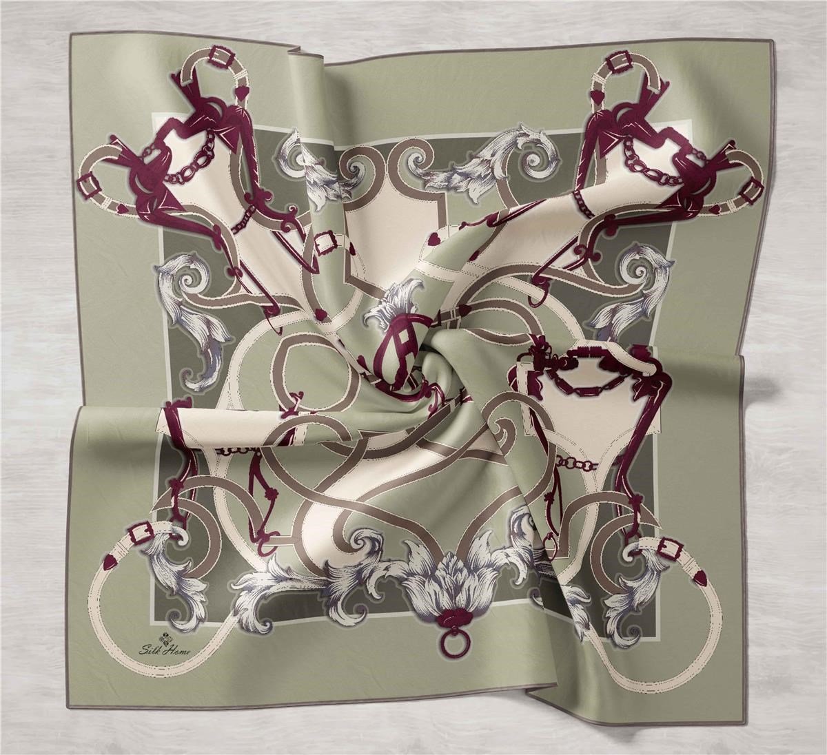 Silk Home Twill İpek Eşarp 11436-40