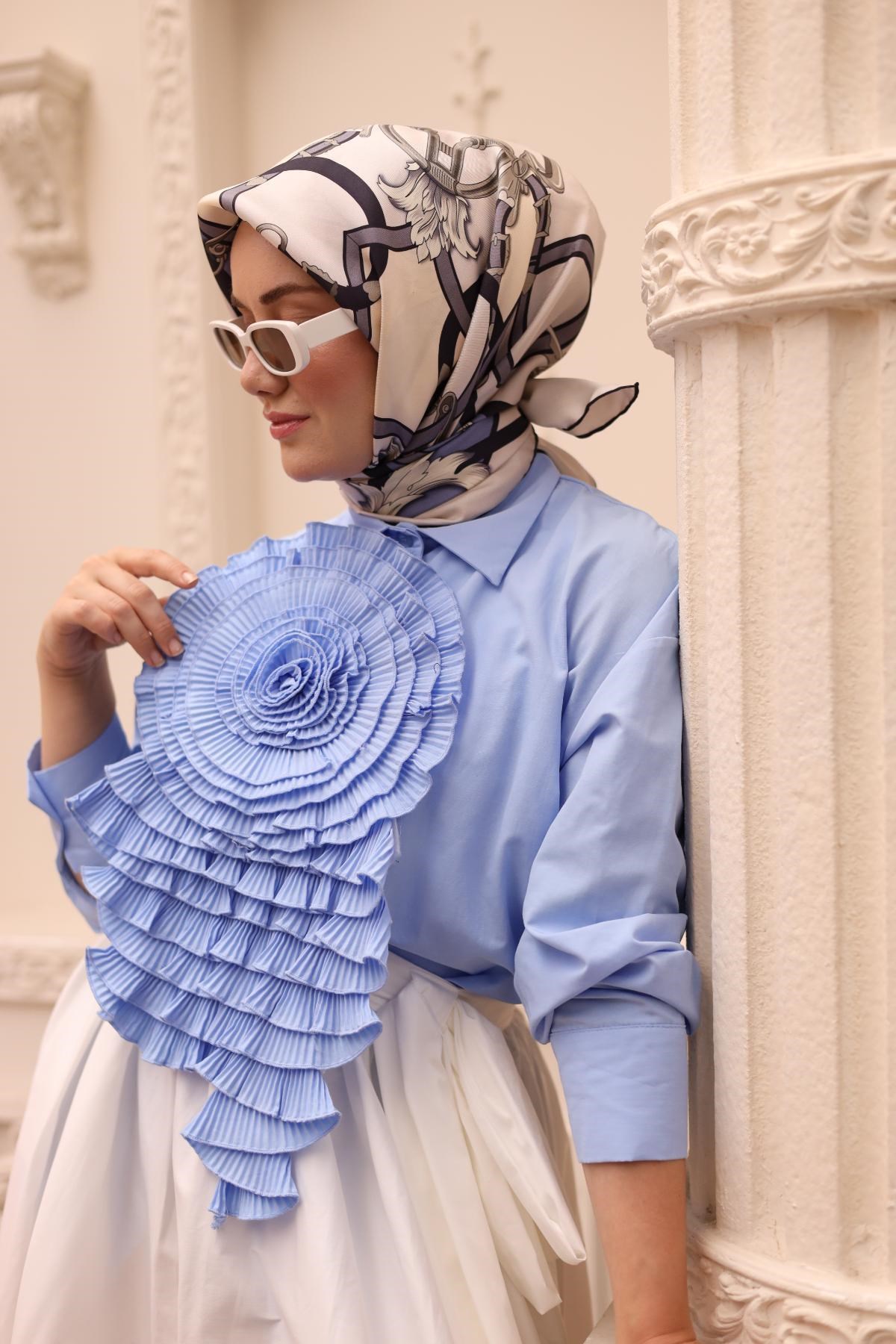 Silk Home Twill İpek Eşarp 11436-41