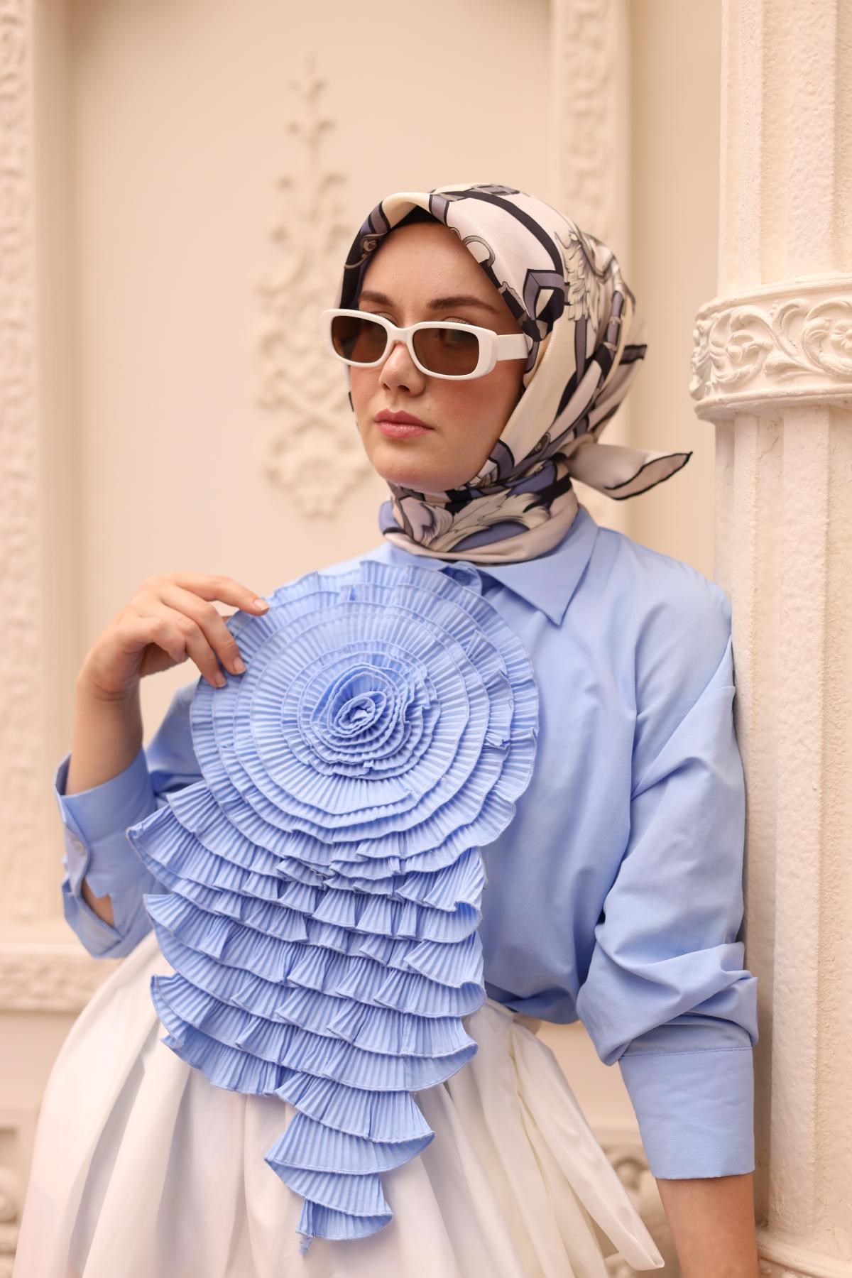 Silk Home Twill İpek Eşarp 11436-41