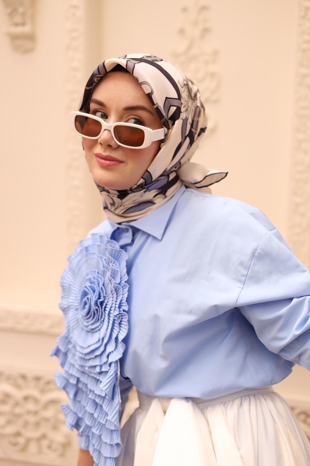 Silk Home Twill İpek Eşarp 11436-41