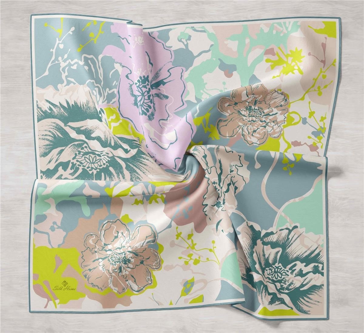 Silk Home Twill İpek Eşarp 11437-07