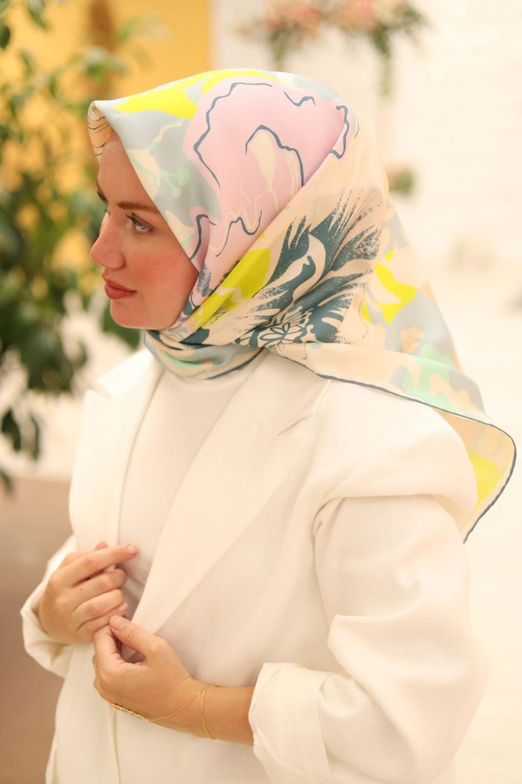 Silk Home Twill İpek Eşarp 11437-07