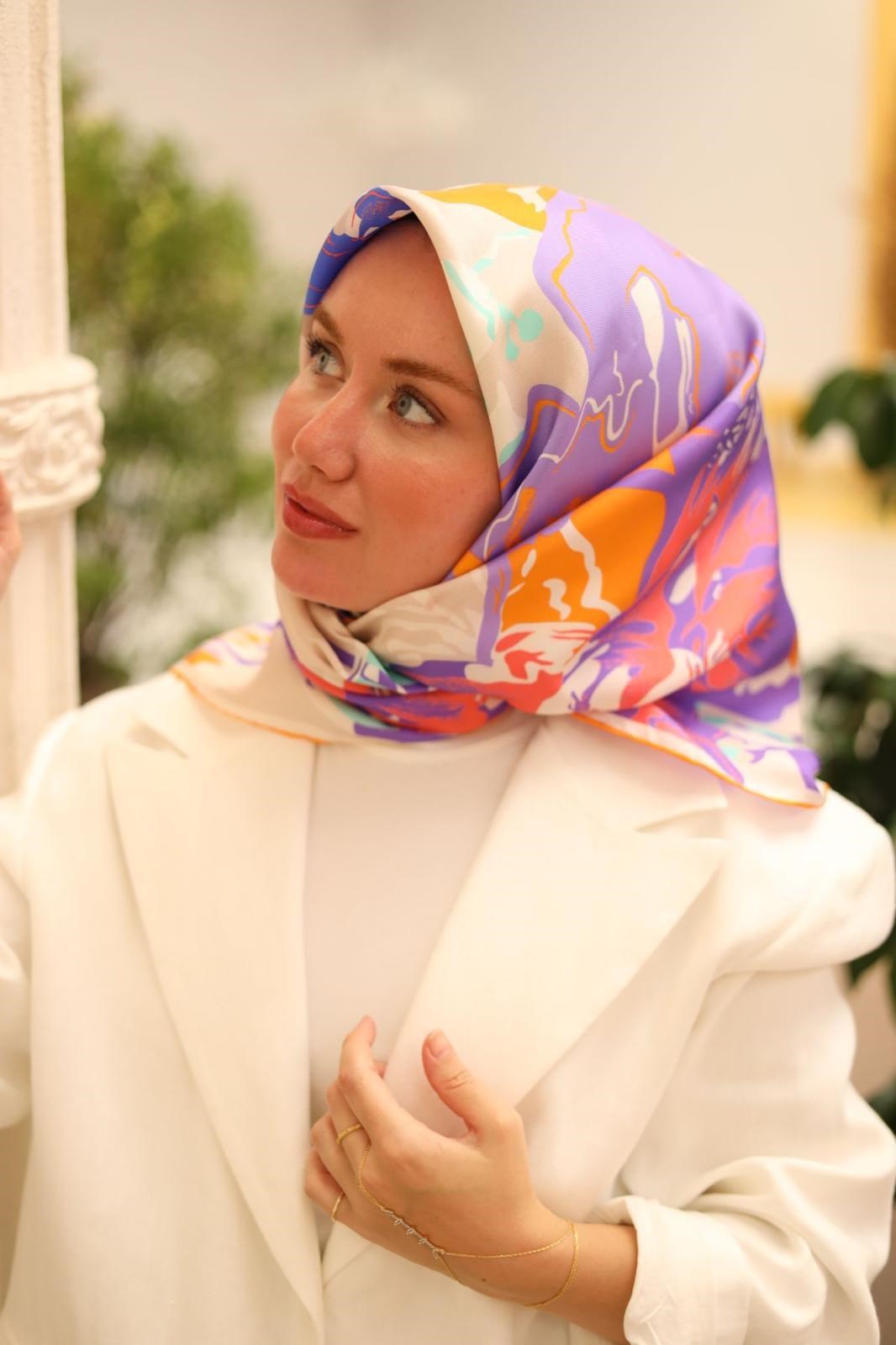 Silk Home Twill İpek Eşarp 11437-08