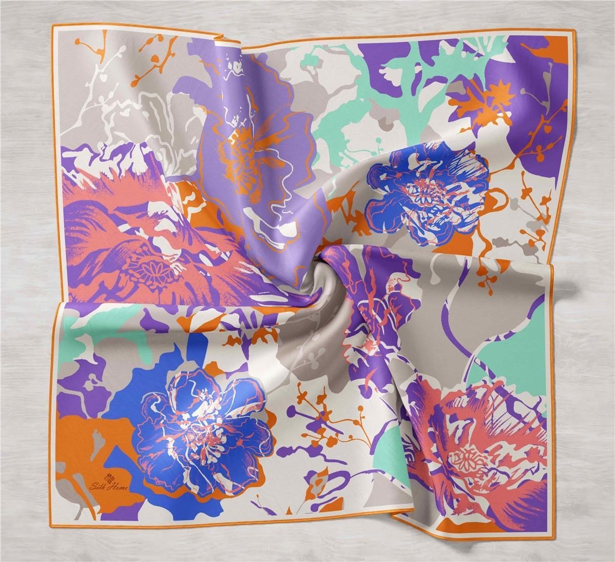 Silk Home Twill İpek Eşarp 11437-08