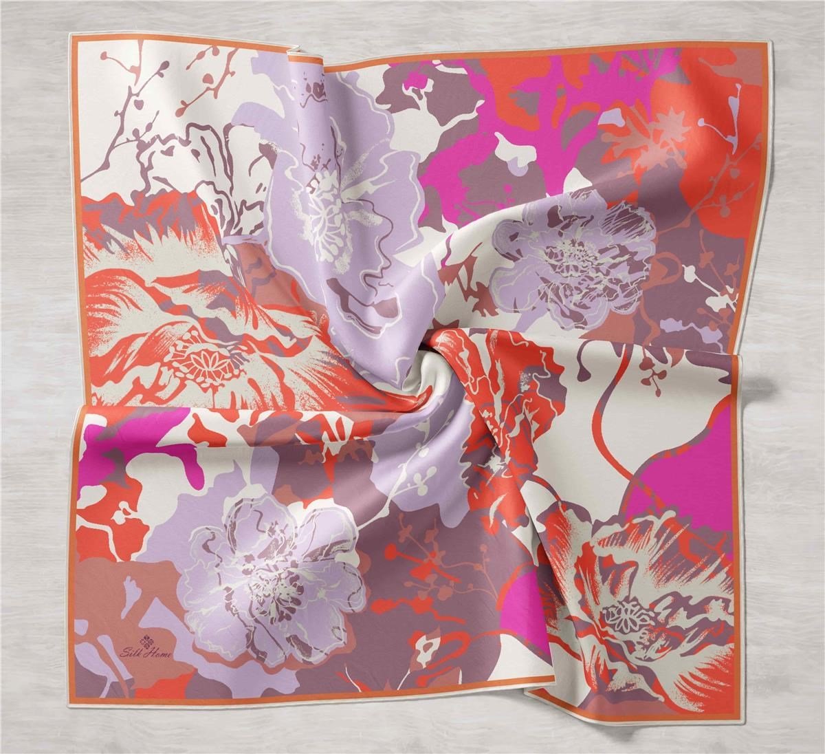 Silk Home Twill İpek Eşarp 11437-10
