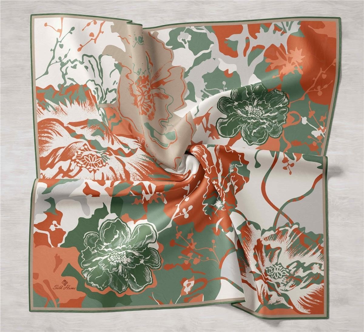 Silk Home Twill İpek Eşarp 11437-14