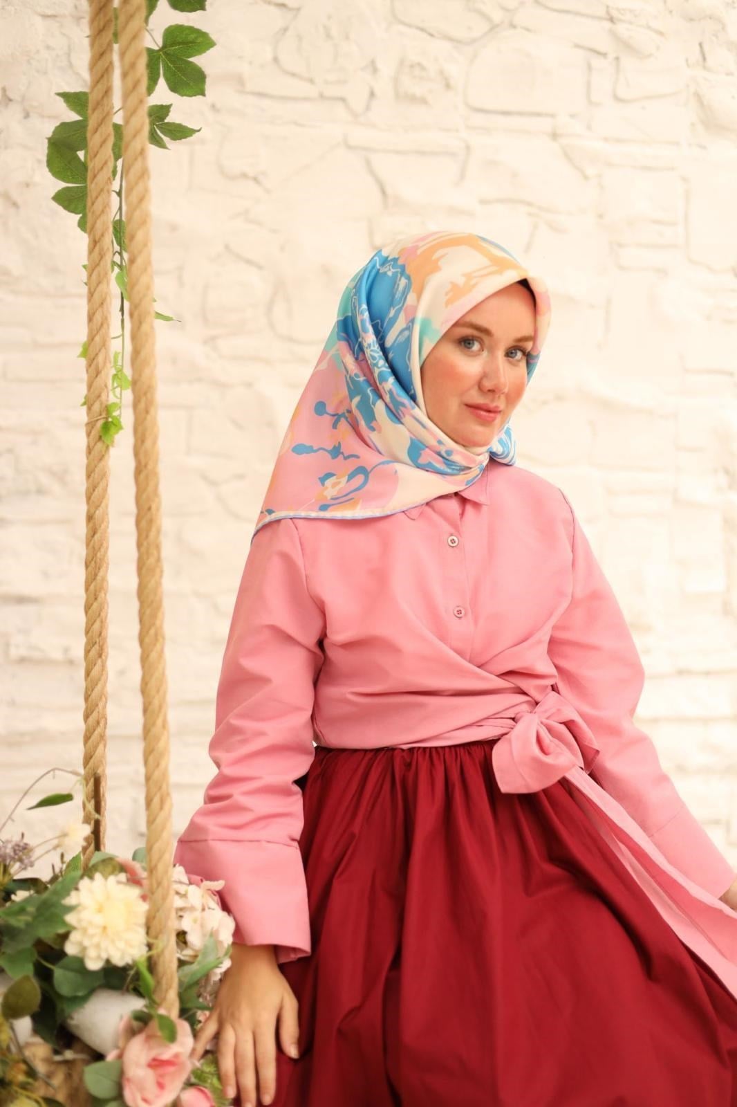 Silk Home Twill İpek Eşarp 11437-21