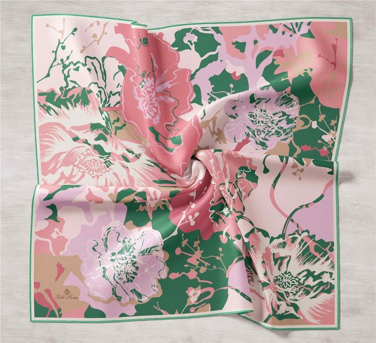 Silk Home Twill İpek Eşarp 11437-22