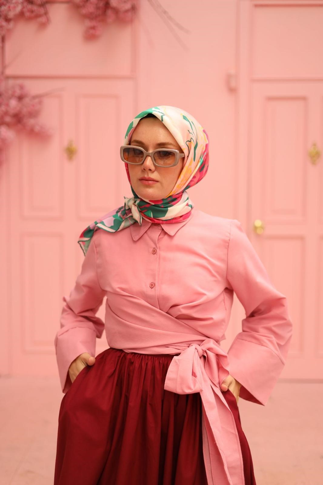 Silk Home Twill İpek Eşarp 11437-23