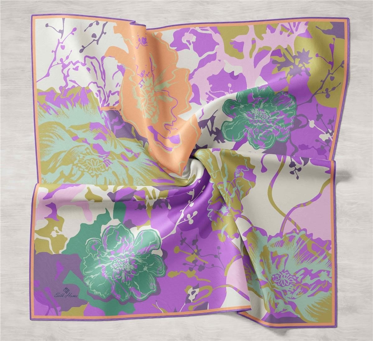 Silk Home Twill İpek Eşarp 11437-41