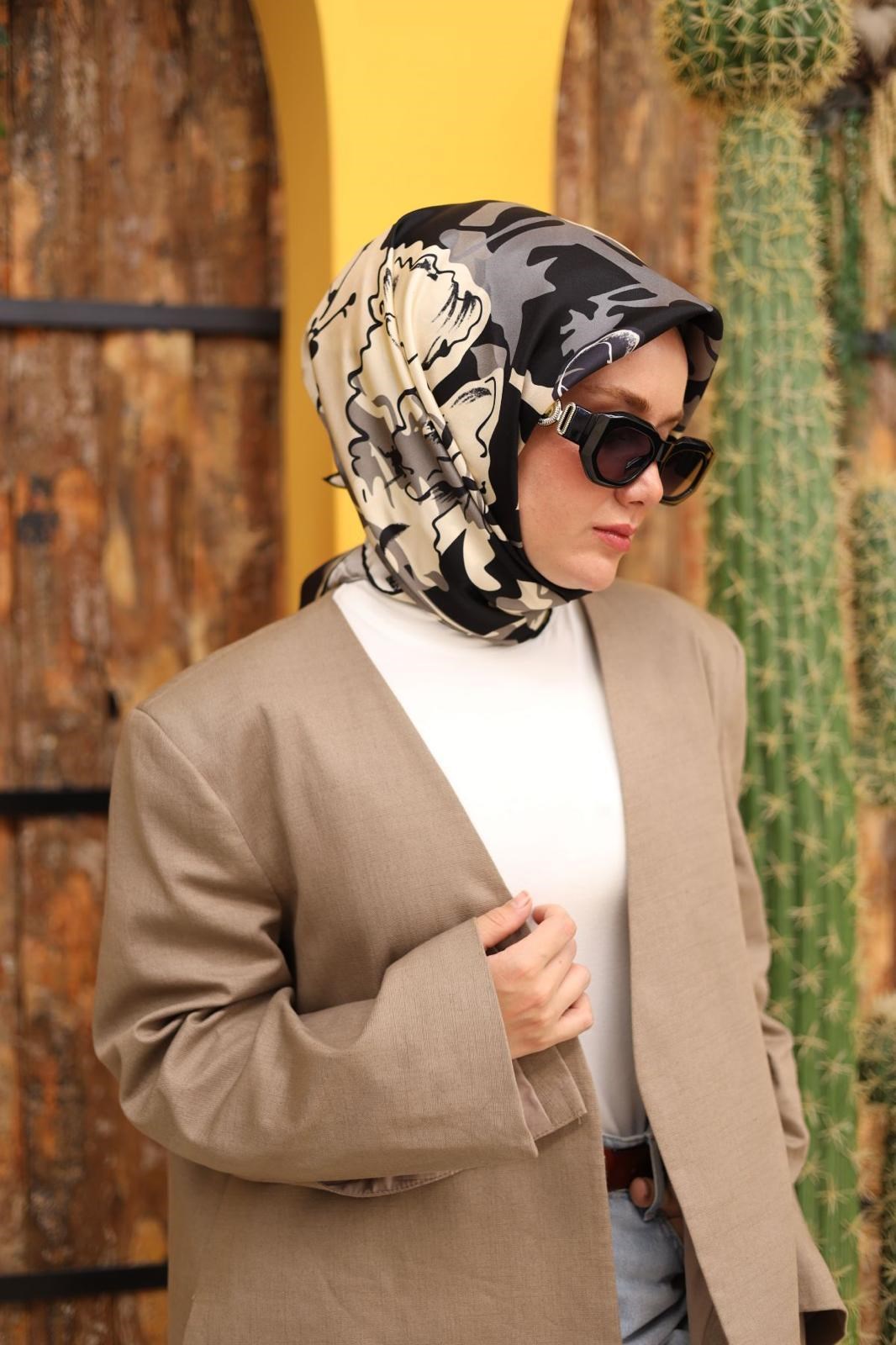 Silk Home Twill İpek Eşarp 11437-46