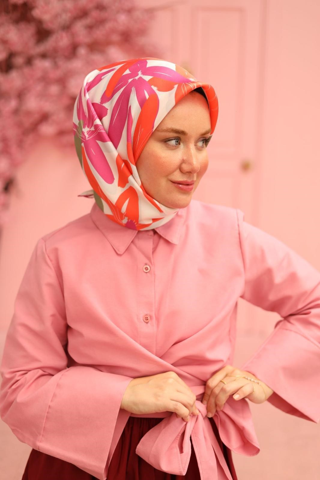 Silk Home Twill İpek Eşarp 11439-16