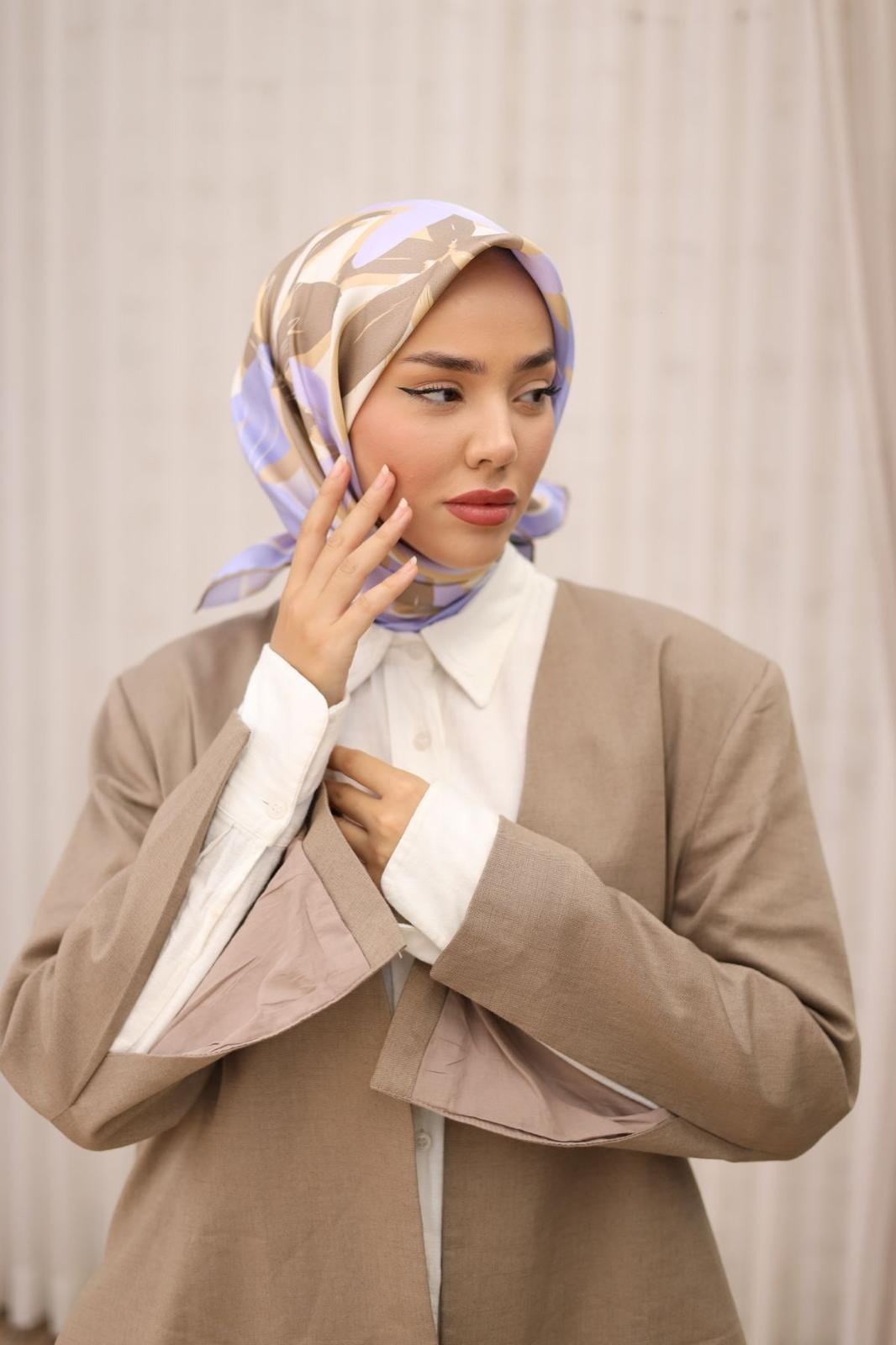 Silk Home Twill İpek Eşarp 11439-17