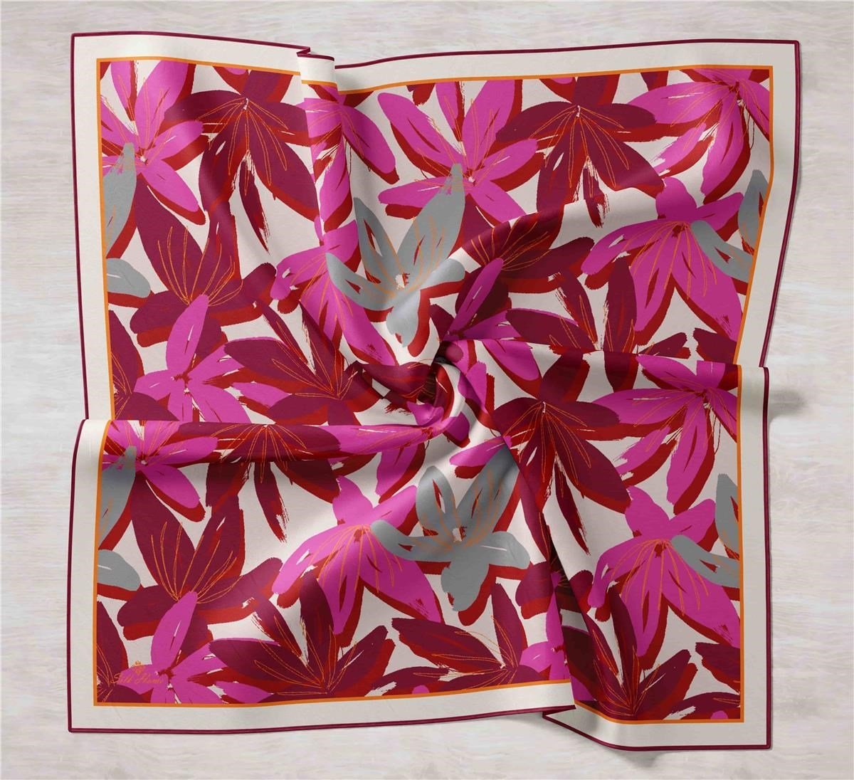 Silk Home Twill İpek Eşarp 11439-32