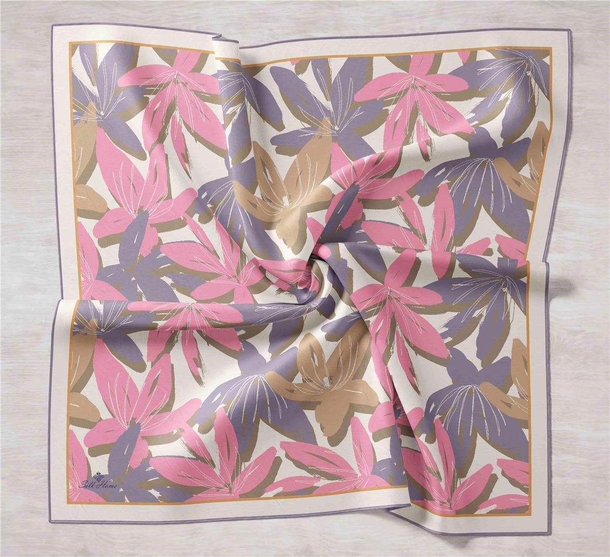 Silk Home Twill İpek Eşarp 11439-39