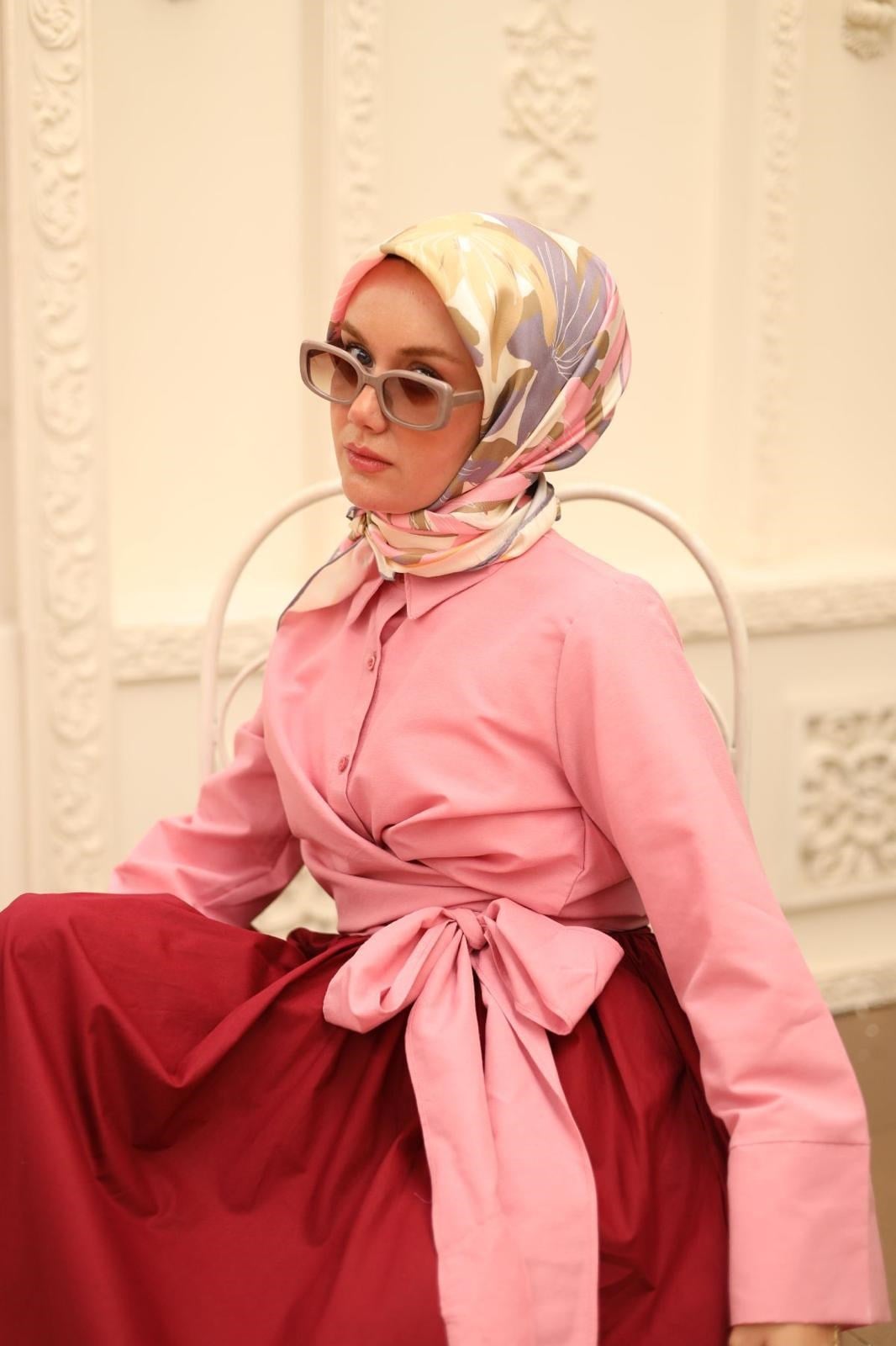 Silk Home Twill İpek Eşarp 11439-39