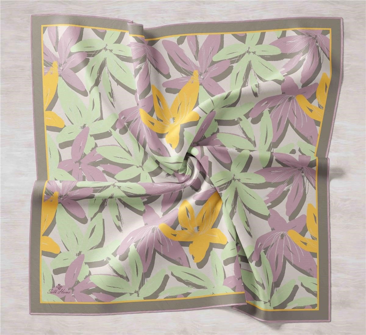 Silk Home Twill İpek Eşarp 11439-42