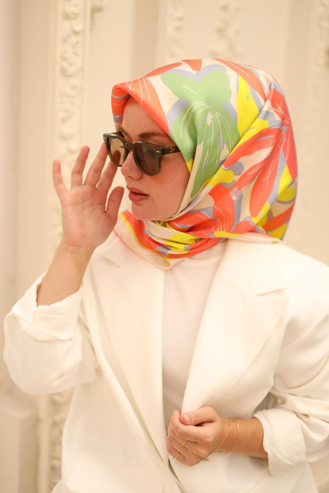Silk Home Twill İpek Eşarp 11439-46