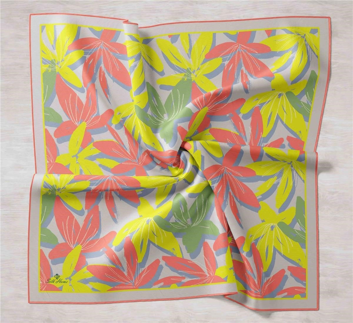 Silk Home Twill İpek Eşarp 11439-46