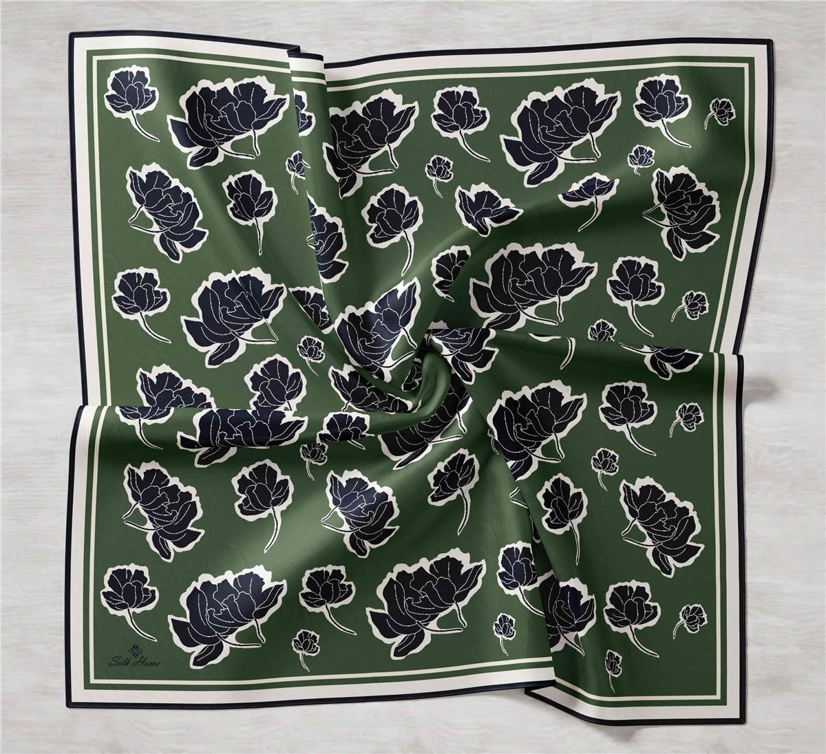 Silk Home Twill İpek Eşarp 11440-13