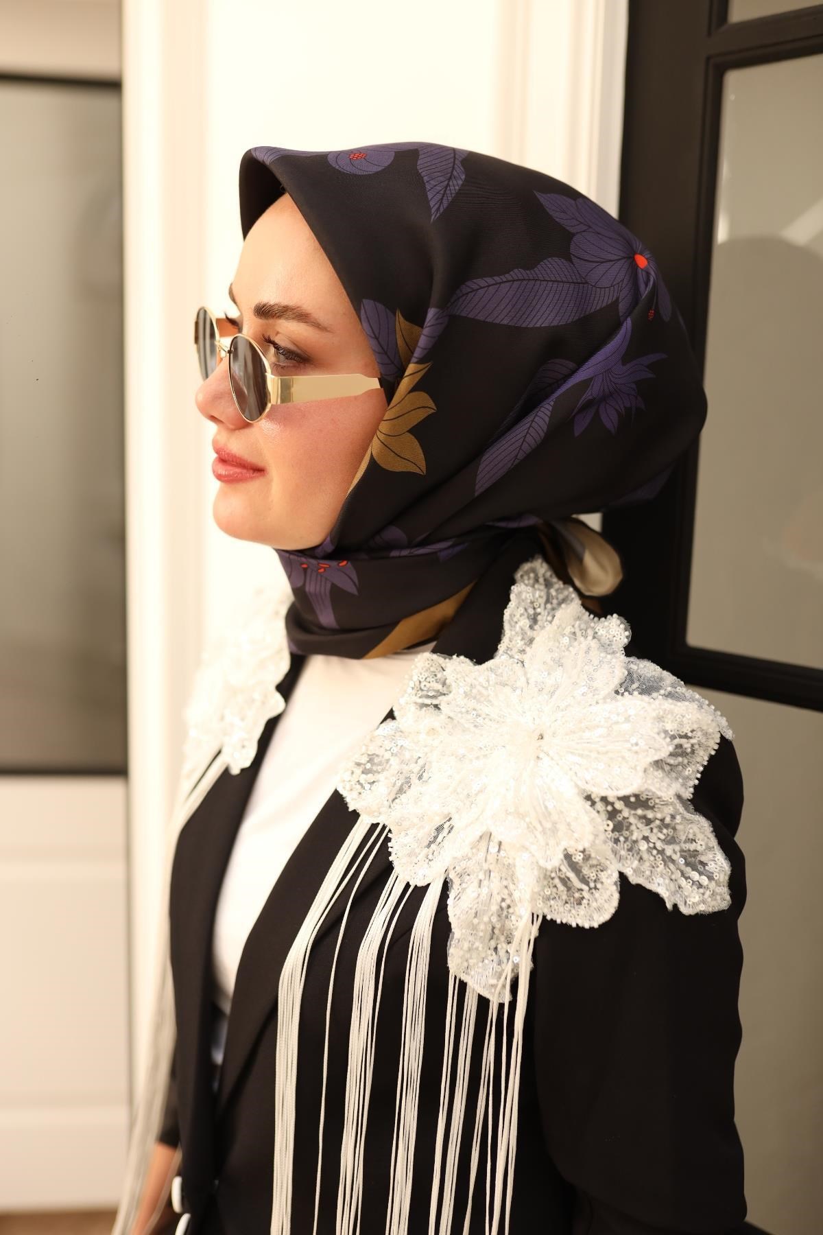 Silk Home Twill İpek Eşarp 11441-13
