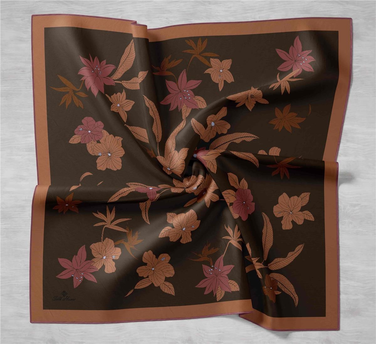 Silk Home Twill İpek Eşarp 11441-17
