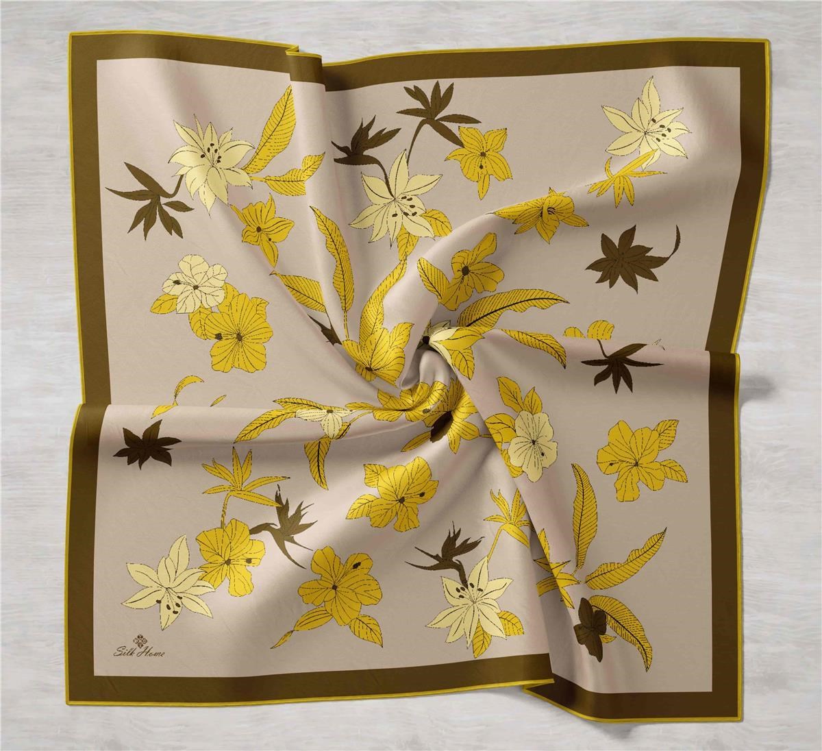 Silk Home Twill İpek Eşarp 11441-19