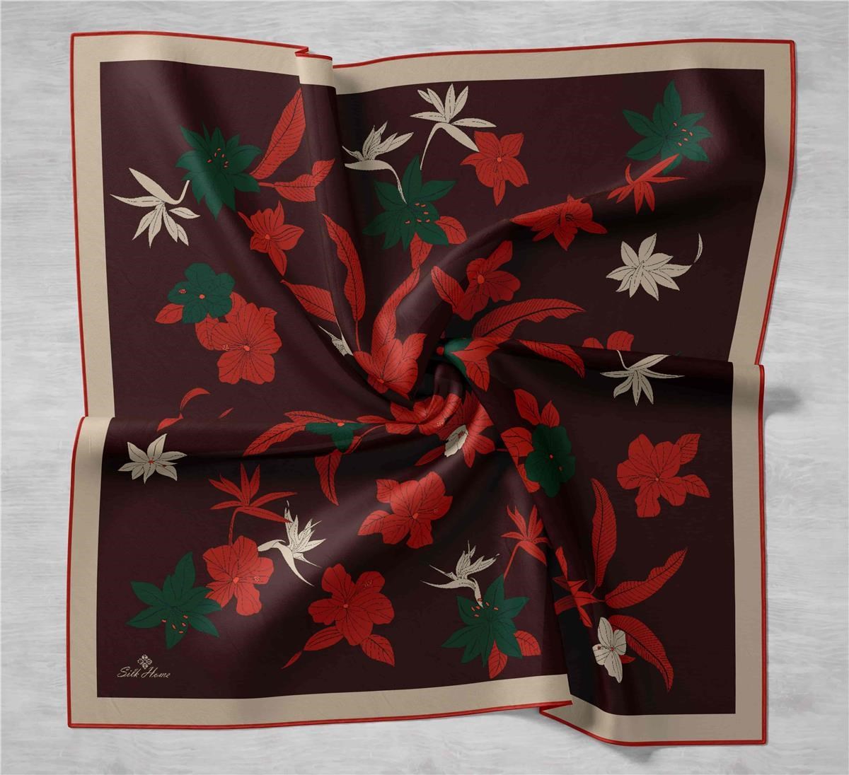 Silk Home Twill İpek Eşarp 11441-39