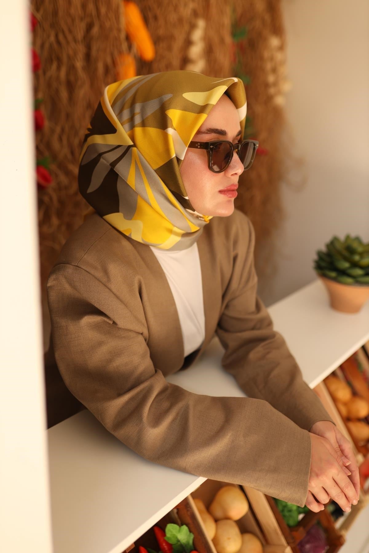 Silk Home Twill İpek Eşarp 11442-27