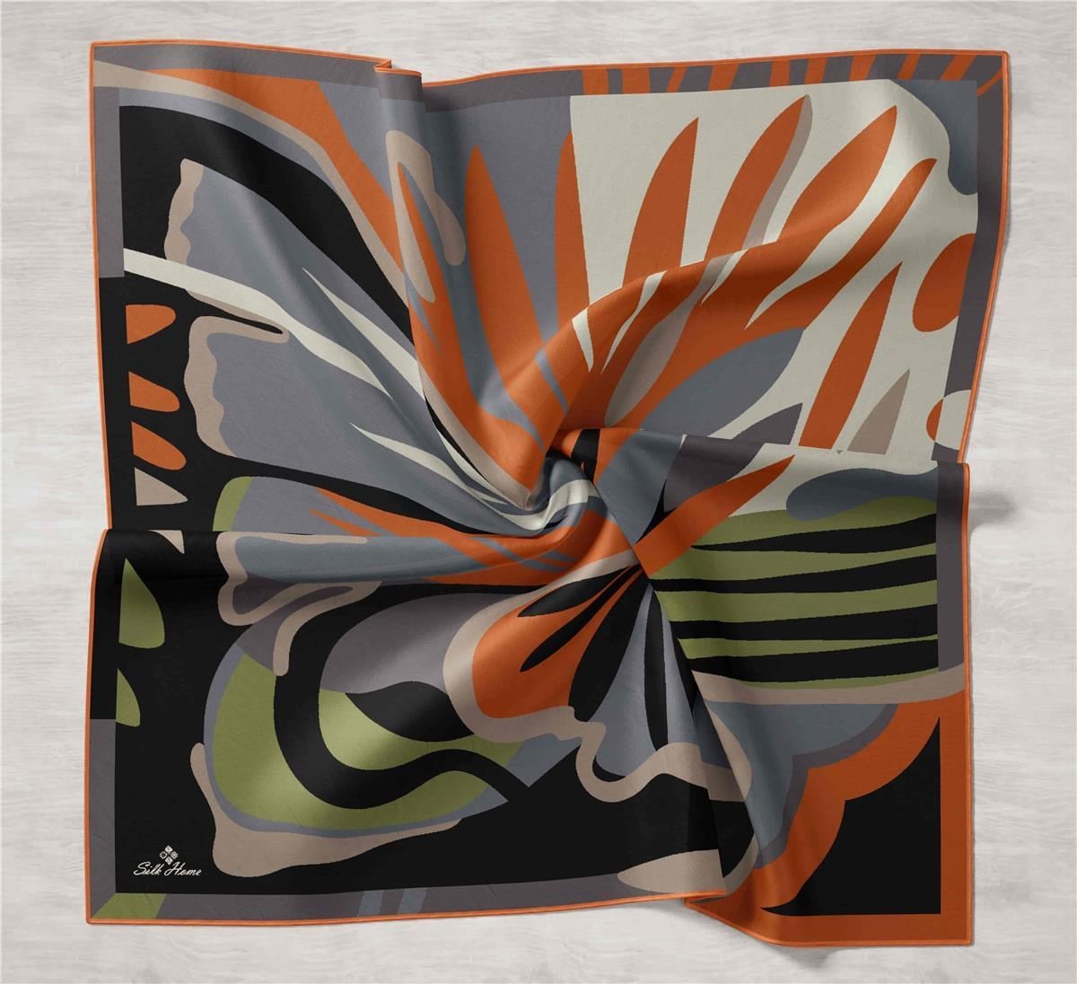 Silk Home Twill İpek Eşarp 11442-43