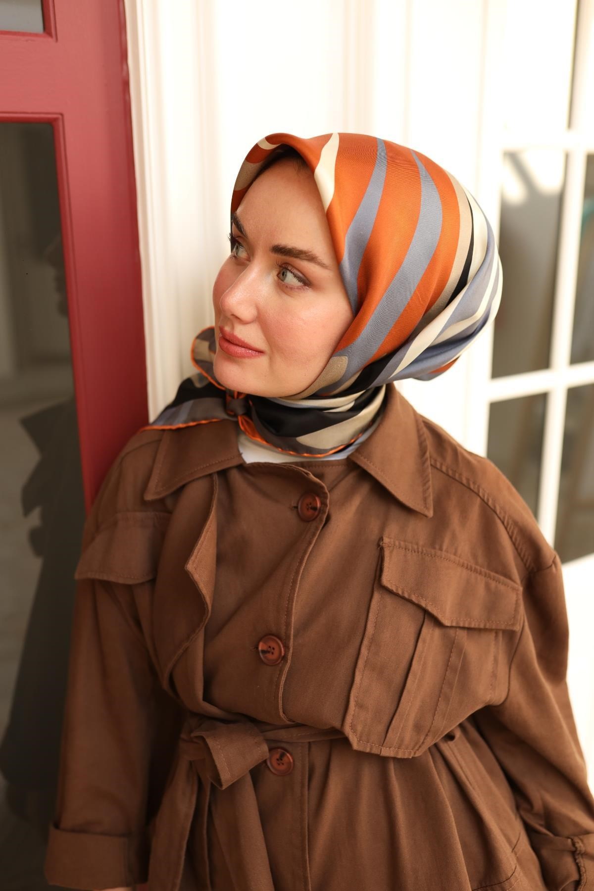 Silk Home Twill İpek Eşarp 11442-43