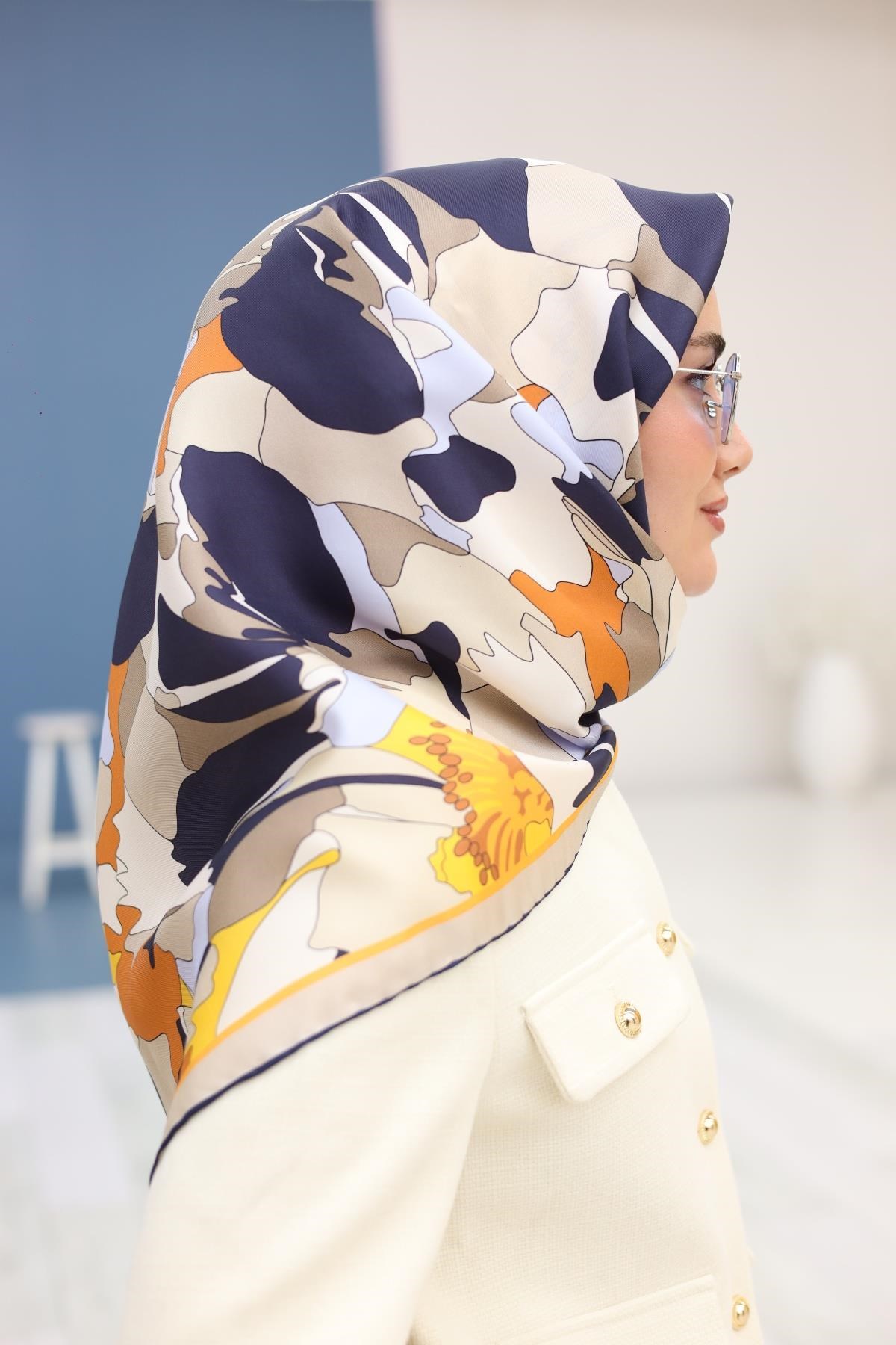 Silk Home Twill İpek Eşarp 11446-01