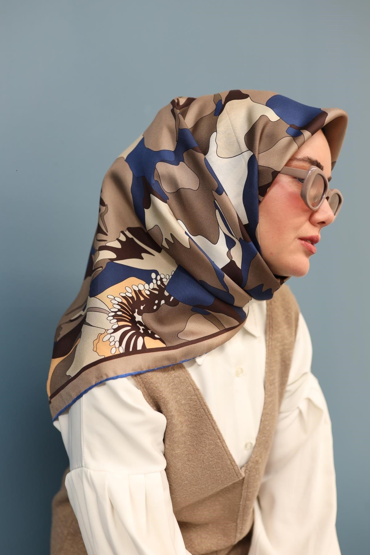 Silk Home Twill İpek Eşarp 11446-40