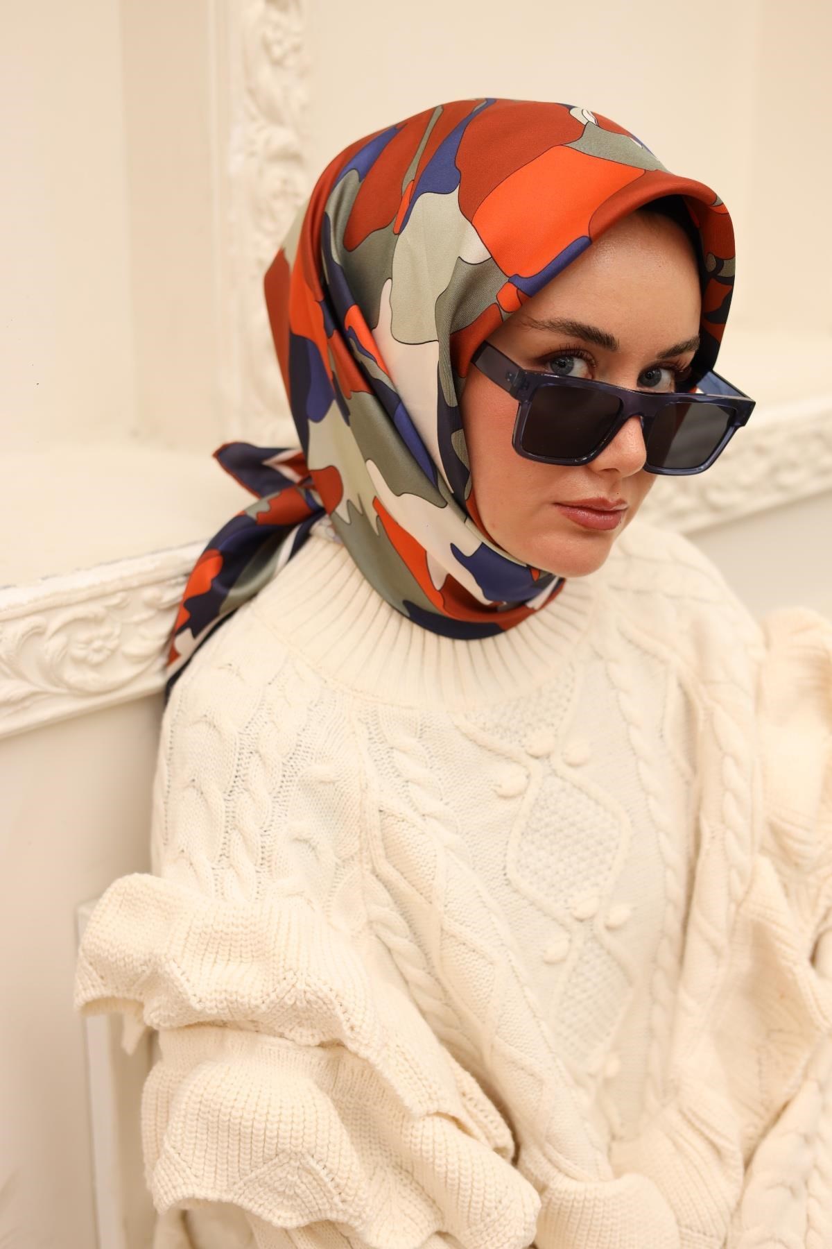 Silk Home Twill İpek Eşarp 11446-47